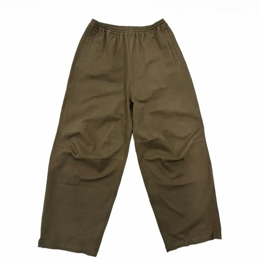 [BUNJANG] Nonnode Moleskin Track Pants Khaki Brown / (2) 논노드 몰스킨 트랙 팬츠 카키 브라운