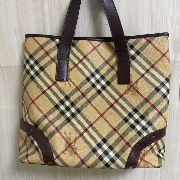 [BUNJANG] Burberry Check Tote Bag / 버버리 체크 토트백