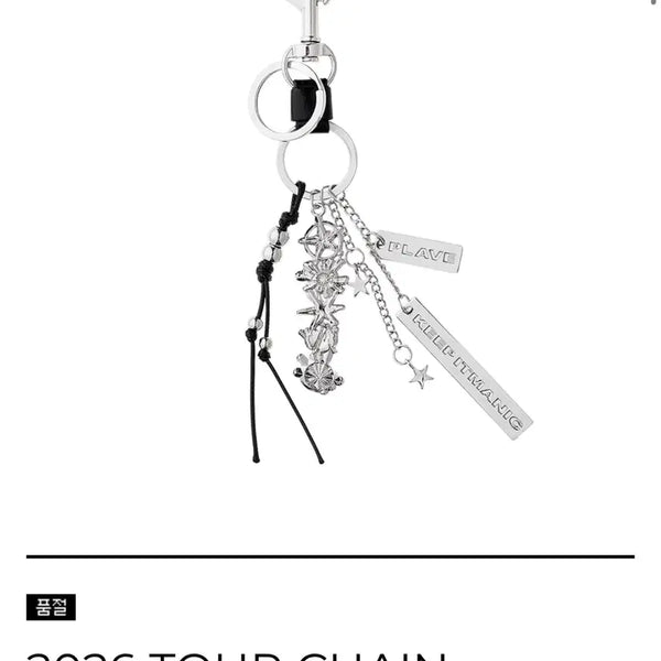 [BUNJANG] PLAVE Chain Keychain Sealed / 플레이브 체인키링 미개봉