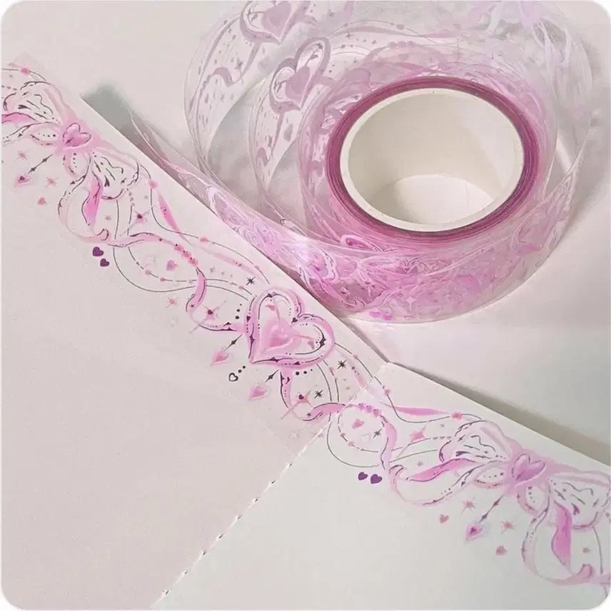[BUNJANG] Pearlie Button Blurry Twinkle Masking Tape (Cut Portion) / [펄리버튼] 블러리트윙클 마테 소분