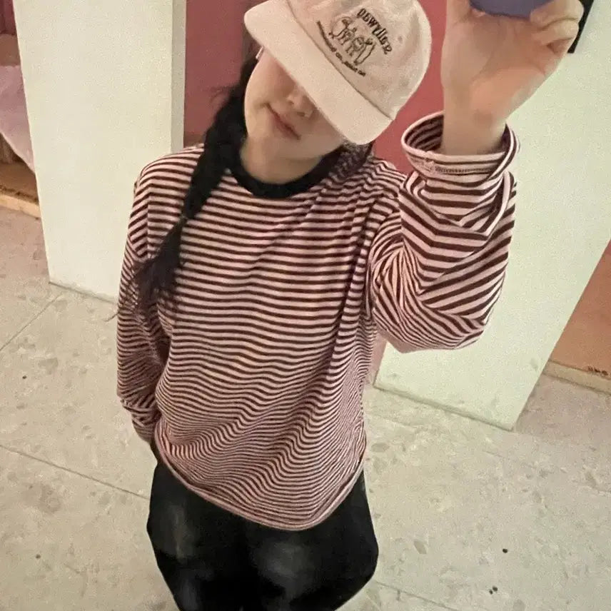 [BUNJANG] SKELEYWACK Veggie Kids Washed Cap [Pink] / 스켈리웩 베지 키즈 워시드 캡[핑크]