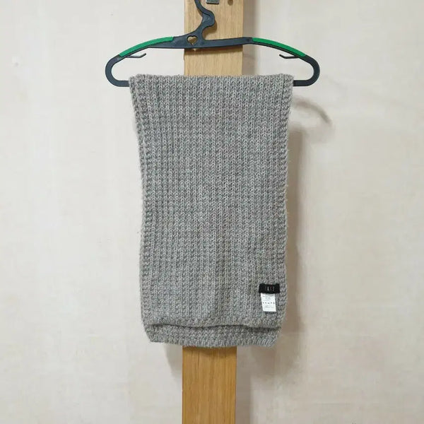 [BUNJANG] Daks Wool Alpaca Blend Scarf Grey / 닥스 울 알파카 혼방 머플러 그레이