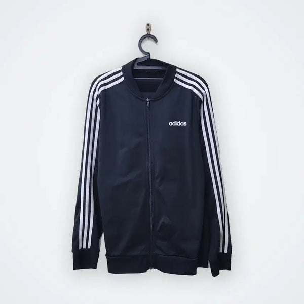 [BUNJANG] Adidas 3-Stripe Track Jacket Black / [L] 아디다스 3선 디자인 세트 블랙
