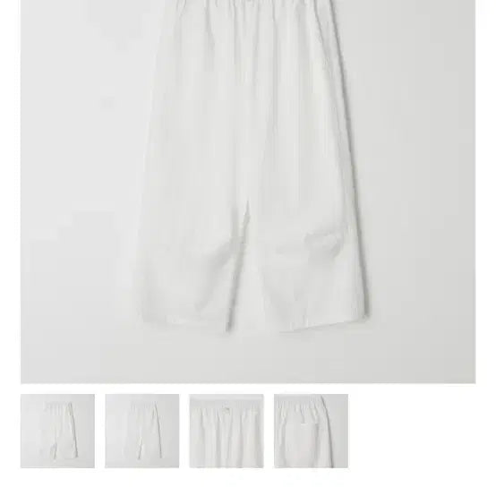 [BUNJANG] Celyn & Leon String Half Pants Ivory / 셀리앤리온 스트링 하프 팬츠 아이보리 새상품