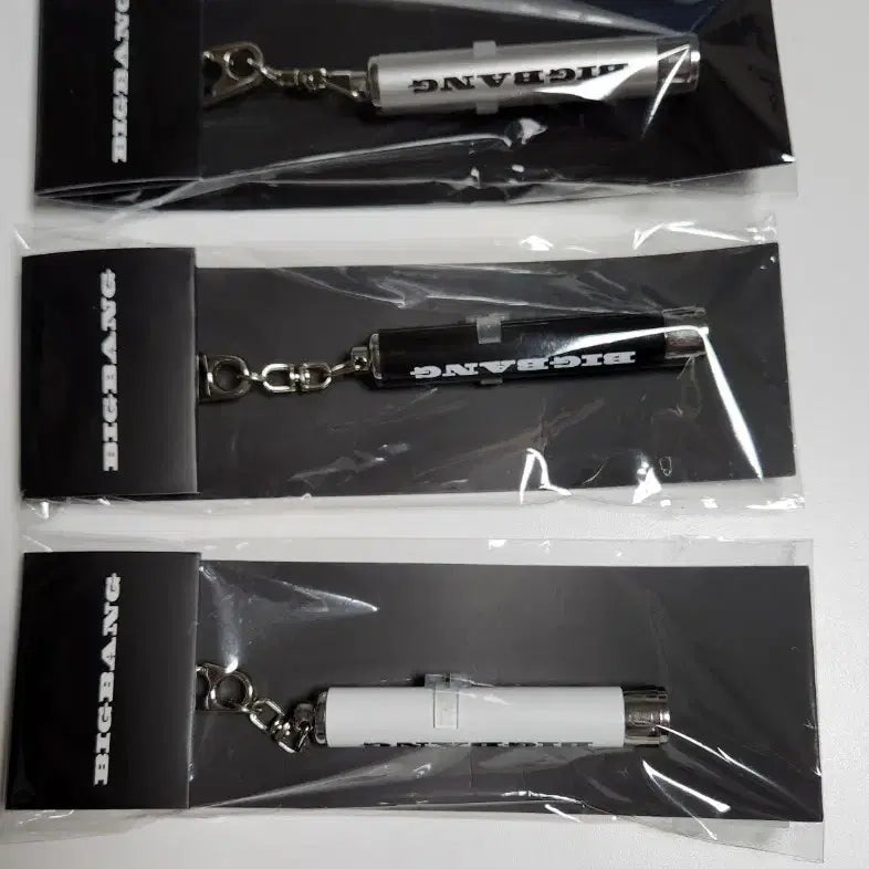 [BUNJANG] Bigbang Group Message LED Keychain Bundle Set (G-Dragon, Taeyang, Daesung) / 일괄)빅뱅 단체 메세지 led키링 지디 태양 대성 지드래곤