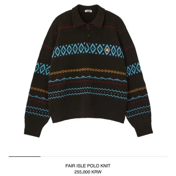 [BUNJANG] Llege Polo Knit M / llege(리지) 폴로 니트 M