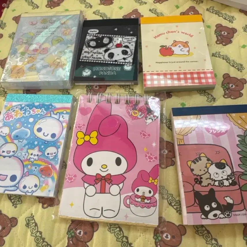 [BUNJANG] Cute Character Design Notebooks / 오늘만 이가격!!! 개당 4000원