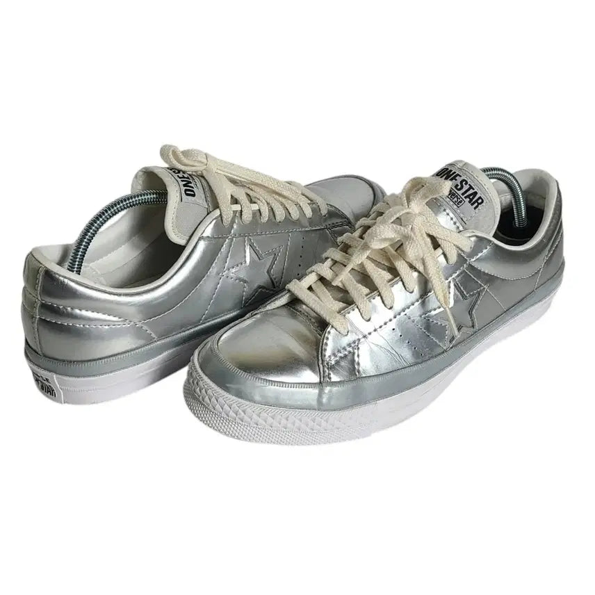 [BUNJANG] Converse One Star Low Metallic Silver 260 / 260) CONVERSE 컨버스 원스타 로우 메탈릭 실버