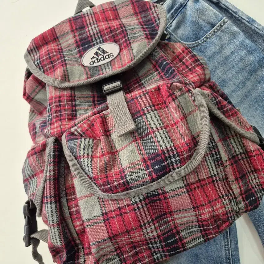 [BUNJANG] Adidas 90s Vintage Old Backpack / 아디다스 90S 빈티지  올드 백팩