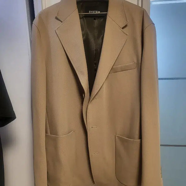 [BUNJANG] System Homme Beige Blazer (Size 105) / 시스템옴므 블레이져 105 (23년도)