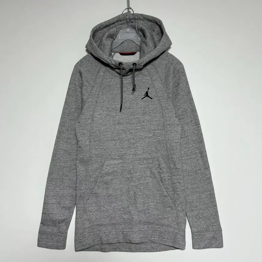 [BUNJANG] Jordan Basic Logo Hoodie Light Grey / 조던 후드티