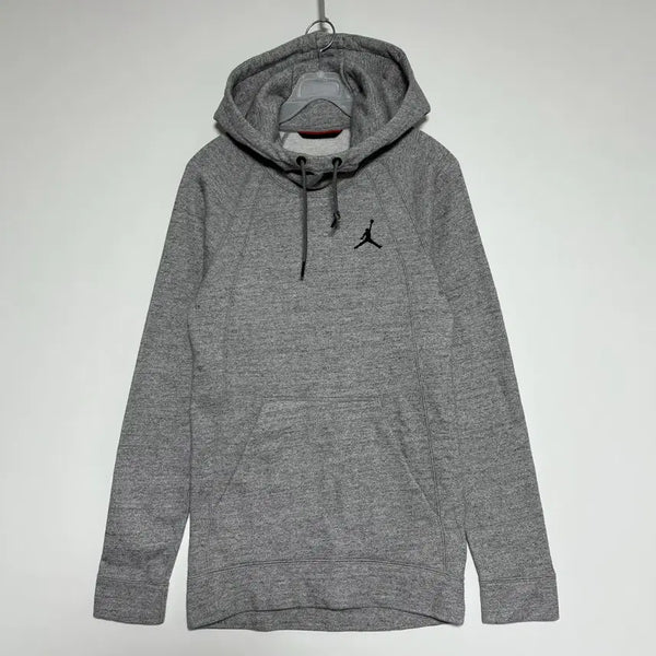 [BUNJANG] Jordan Basic Logo Hoodie Light Grey / 조던 후드티
