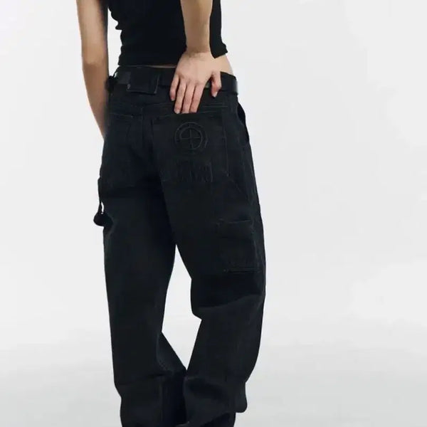 [BUNJANG] Plastic Product Painter Denim Pants (Size S) / 플라스틱프로덕트 페인터데님 S