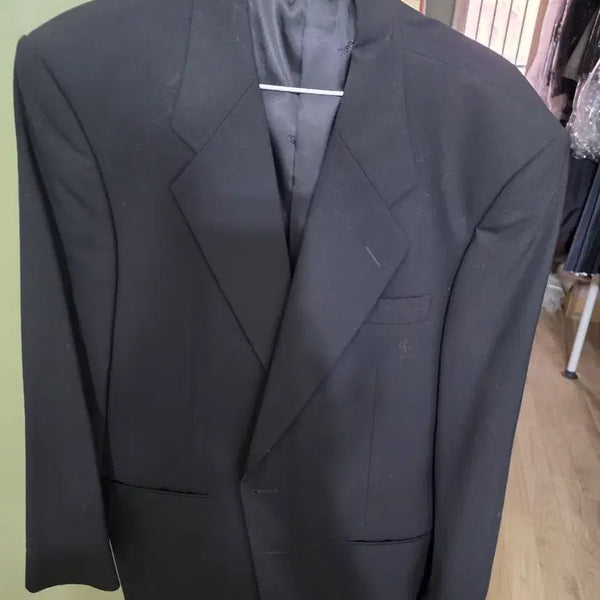 [BUNJANG] Yves Saint Laurent Black Suit Jacket / 입생 생로랭 검정색 정장 재킷 정품./가슴50.팔59.기장76