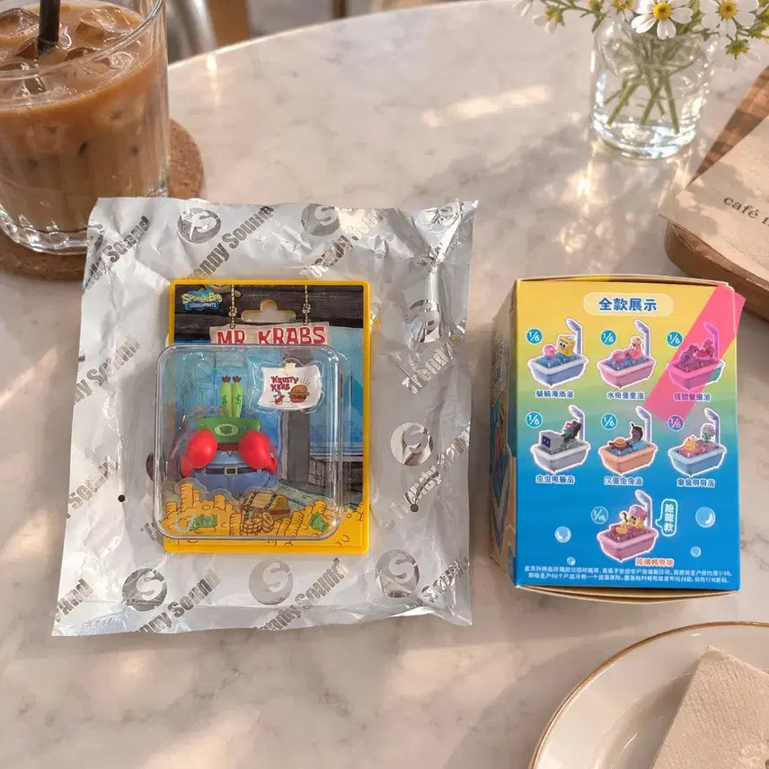 [BUNJANG] SpongeBob Magnet Random Figure & Krabs Figure Set / [세트] 스폰지밥 마그넷 랜덤 피규어 비키니시티 집게사장