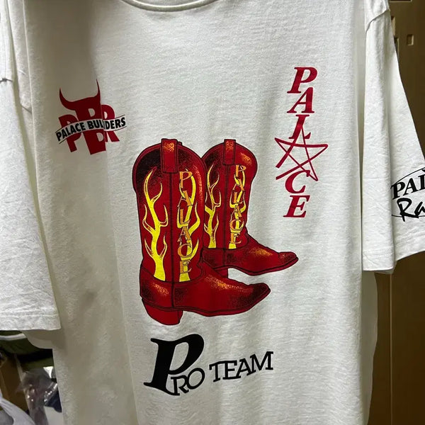 [BUNJANG] Palace Rodeo Graphic T-Shirt / 팔라스 로데요 티겨츠