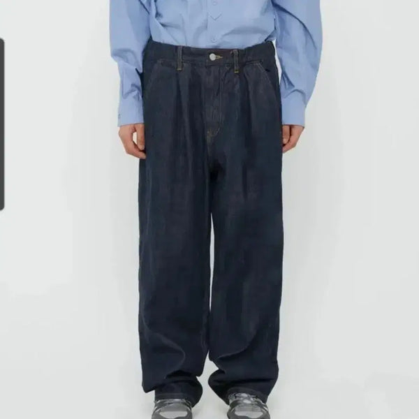 [BUNJANG] NADAAS Selvage Denim (Black) / 네이더스  셀비지 데님(블랙)