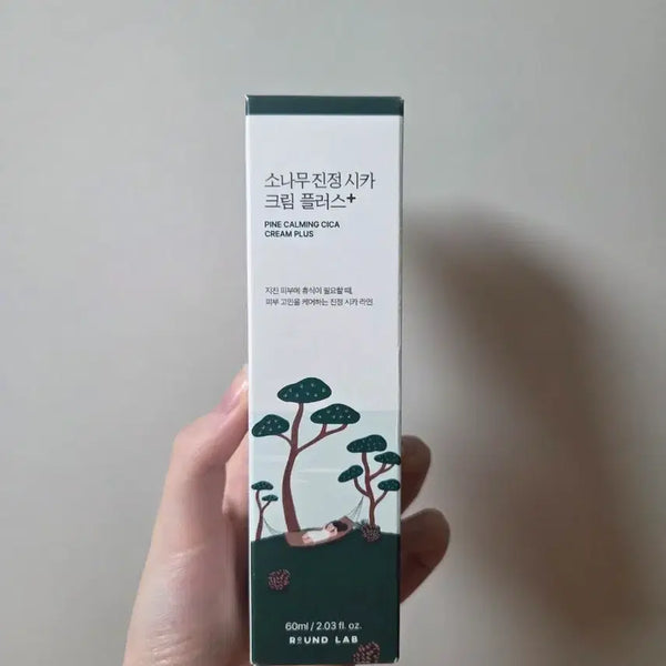 [BUNJANG] Roundlab Pine Calming Cica Cream Plus 60ml / 라운드랩 소나무 진정 시카 크림 플러스 60ml