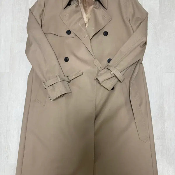 [BUNJANG] In Silence Trench Coat Beige / 인사일런스 트렌치코트 베이지