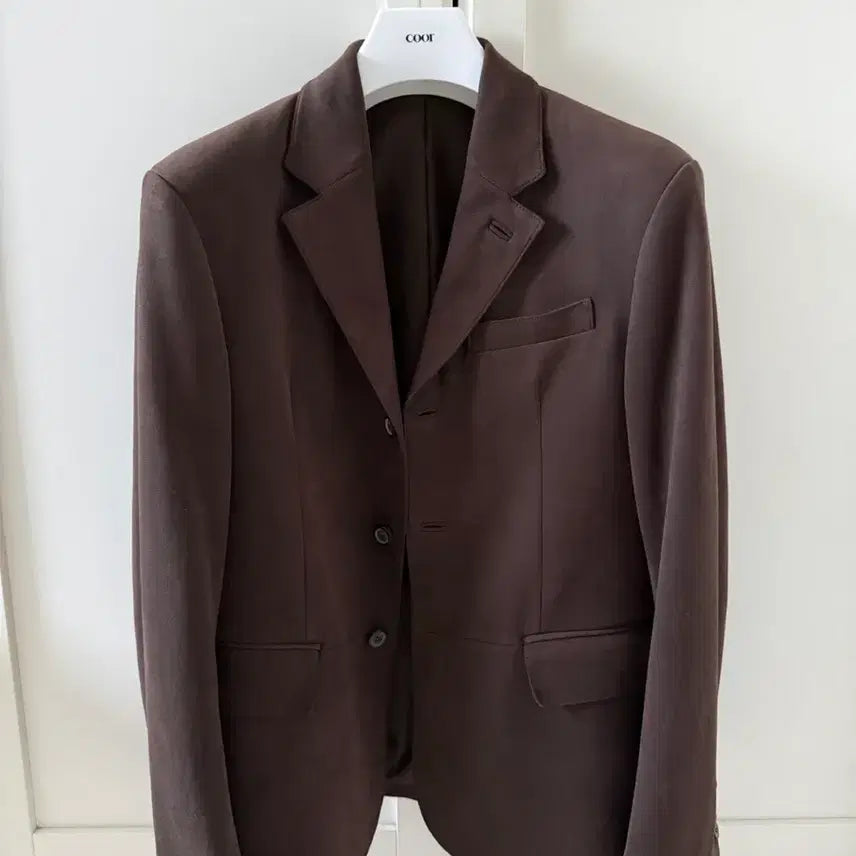 [BUNJANG] Coour Faux Suede Blazer / [S] 쿠어 페이크 스웨이드 블레이저