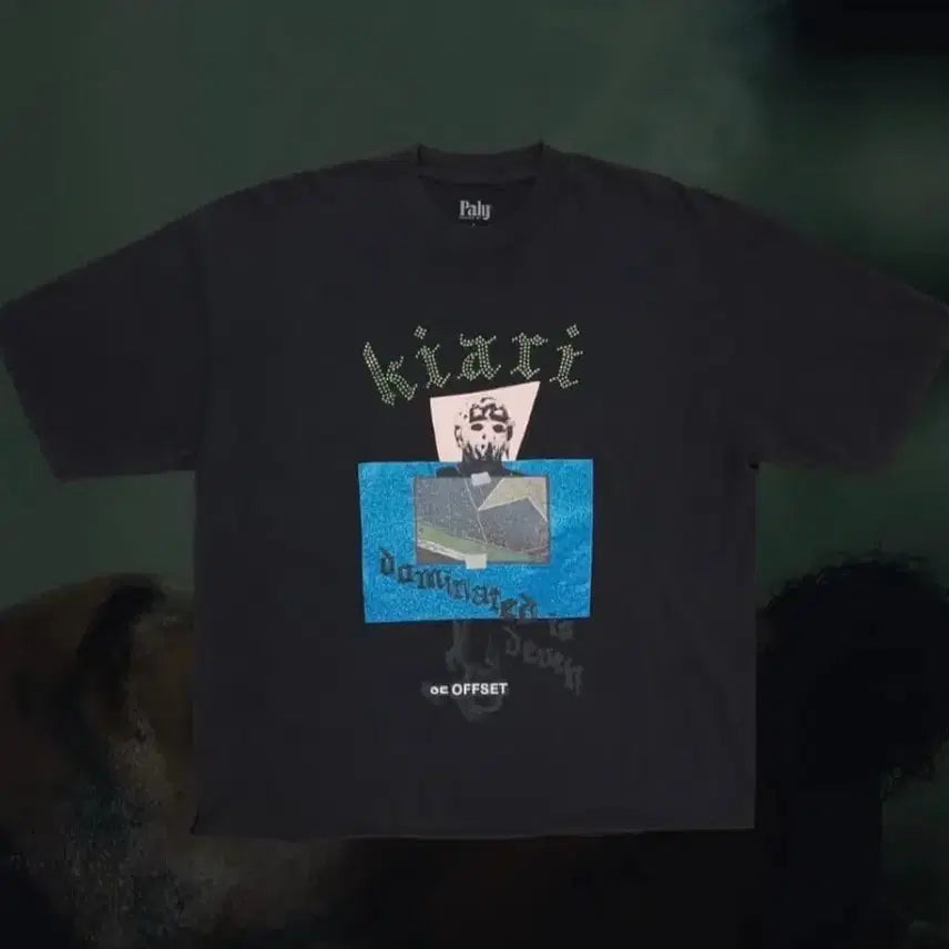 [BUNJANG] Pally Hollywood Offset T-Shirt / 팔리할리우드 오프셋 티셔츠