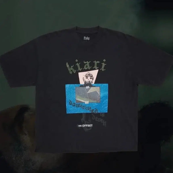 [BUNJANG] Pally Hollywood Offset T-Shirt / 팔리할리우드 오프셋 티셔츠