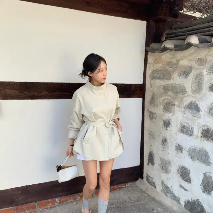 [BUNJANG] Rowoom Trench Coat / Rowoom 로움 트렌치코트