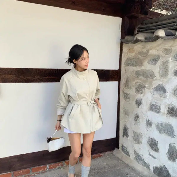 [BUNJANG] Rowoom Trench Coat / Rowoom 로움 트렌치코트