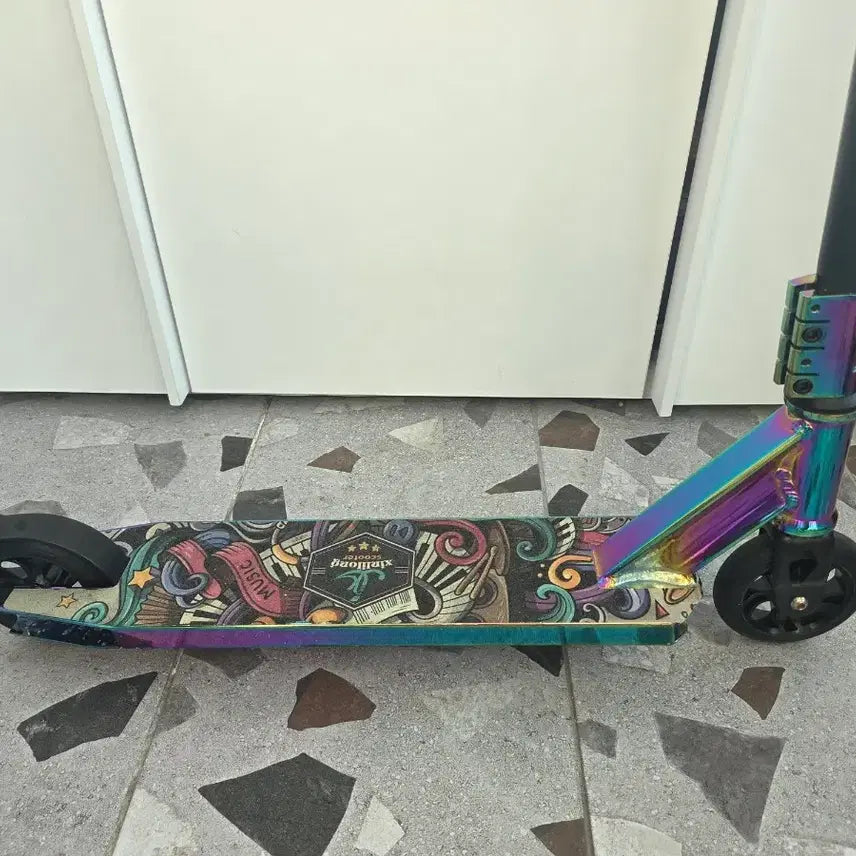 [BUNJANG] Stunt Kickboard Scooter Rainbow / 스턴트 킥보드 레인보우