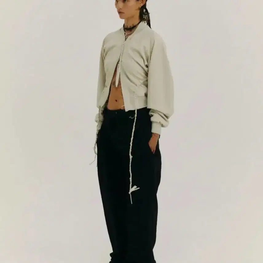 [BUNJANG] Hyein Seo Reversible Bomber Jacket / 혜인서 리버시블 봄버 자켓