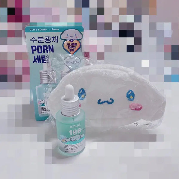 [BUNJANG] Anua PDRN Serum with Cinnamoroll Pouch / 아누아 pdrn세럼 1개 + 시나모롤 파우치