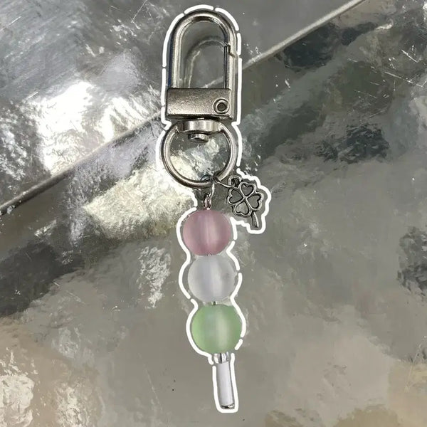 [BUNJANG] Clover Dango Keychain / 클로버 당고 키링