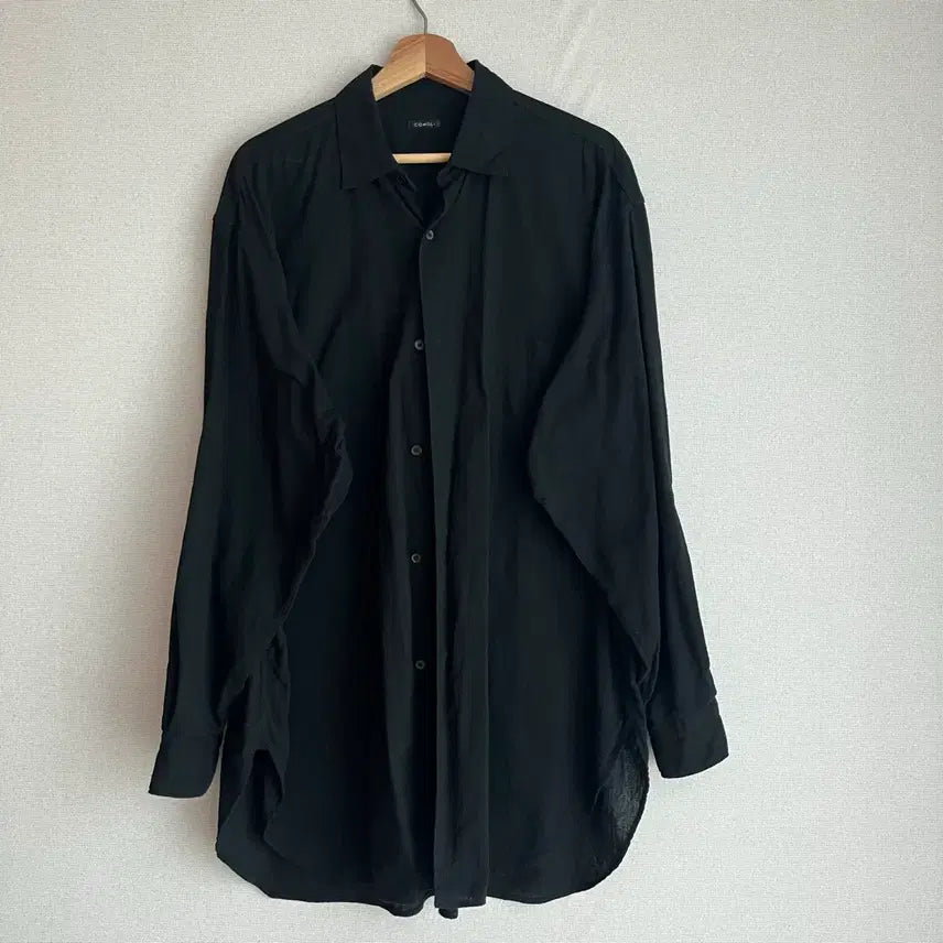 [BUNJANG] Comoli 25SS Oxford Shirt Black / [4] comoli 25ss 코모리 옥스포드 셔츠 블랙