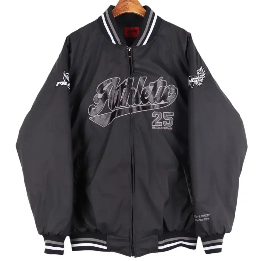 [BUNJANG] MUSCOLO Varsity Jacket (Size 110) / 머스콜로 MUSCOLO 바시티 자켓 110 / k6970