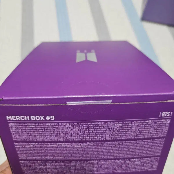 [BUNJANG] BTS Merch Box #9 Alarm Clock / 방탄 BTS 머치박스 #9 merch box 알람시계