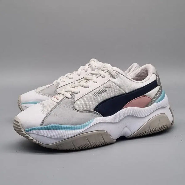 [BUNJANG] Puma Storm Metallic Sneakers (220mm) / nn 푸마 스톰 메탈릭스니커즈 220