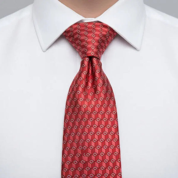 [BUNJANG] Salvatore Ferragamo Pattern Silk Necktie / 살바토레 페라가모 패턴 실크넥타이
