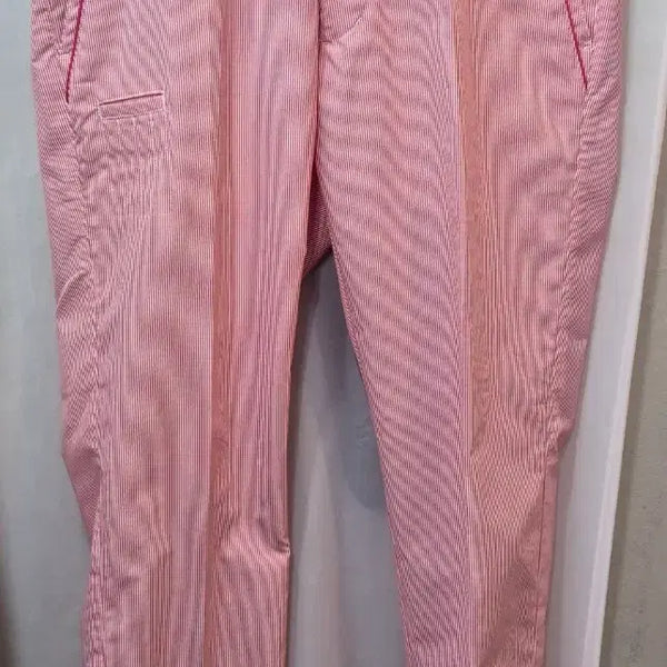 [BUNJANG] Adidas Pink Stripe Golf Pants Size 79 / 아디다스 핑크 스트라이프 골프 바지