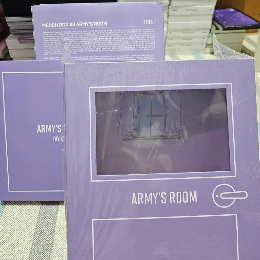 [BUNJANG] BTS Merch Box #3 Army Room Full Set / 방탄 BTS 머치박스 #3 merch box 아미룸 포카포함