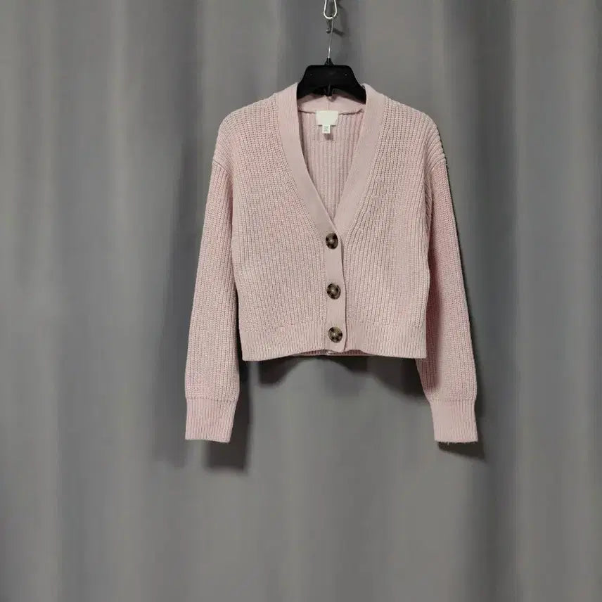 [BUNJANG] H&M Light Pink Cardigan / H&M 연핑크 가디건