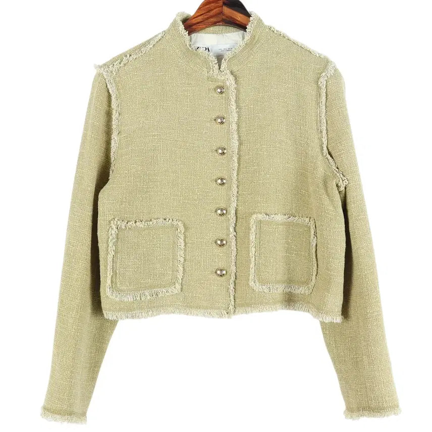 [BUNJANG] ZARA Tweed Jacket Women's L / 자라 ZARA 트위드 자켓 L /k6976