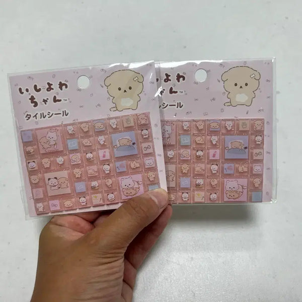 [BUNJANG] Ishiyowachang Tile Stickers / 이시요와짱 타일 스티커
