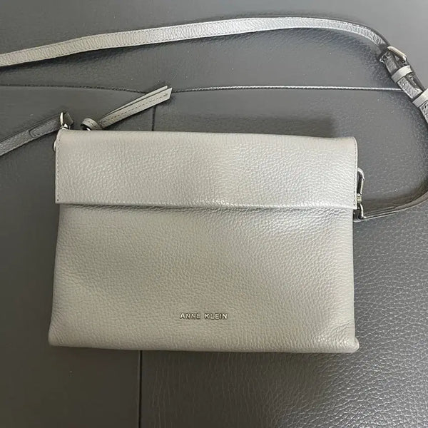 [BUNJANG] Anne Klein Leather Shoulder Bag / 앤클라인 가방