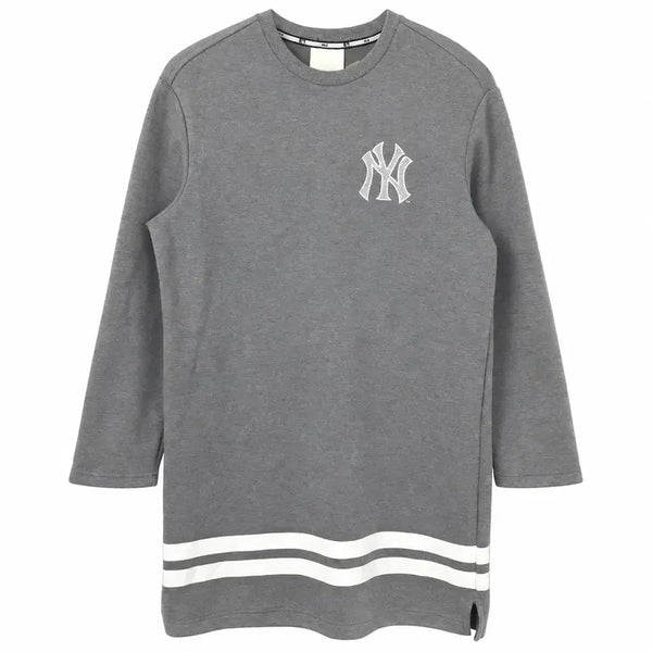 [BUNJANG] MLB Gray Cotton Dress / 여S MLB 그레이 코튼 원피스