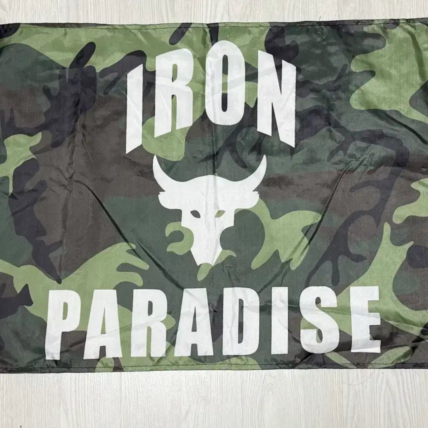 [BUNJANG] Military Pattern Flag Banner / 밀리터리 패턴 깃발/베너 플래그