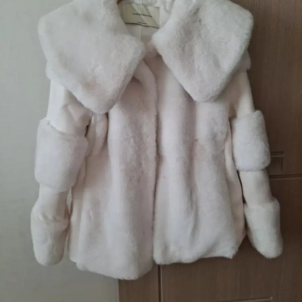 [BUNJANG] Love Some One Fur Jacket / 러브썸원 퍼자켓