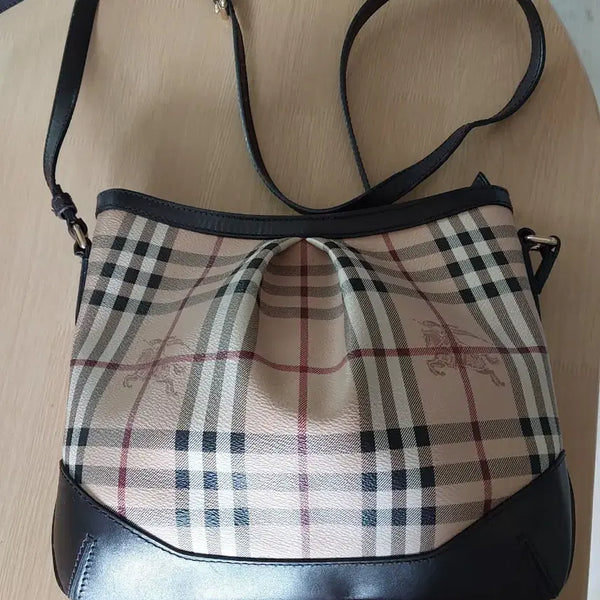 [BUNJANG] Burberry Check Crossbody Bag / 버버리 체크 크로스백