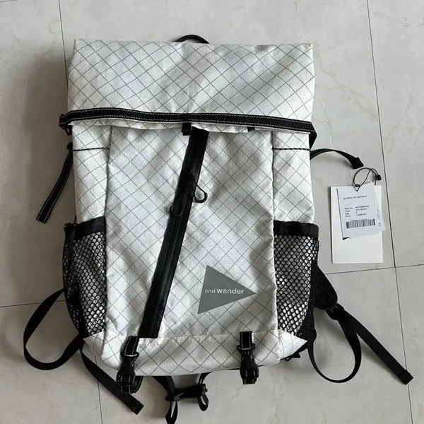 [BUNJANG] and wander Diamond Pattern 18L Backpack / 앤드원더 에코백 18L 백팩