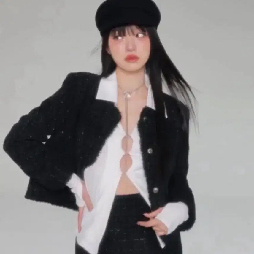 [BUNJANG] Newallin Tweed Jacket / 뉴얼린 트위드 자켓