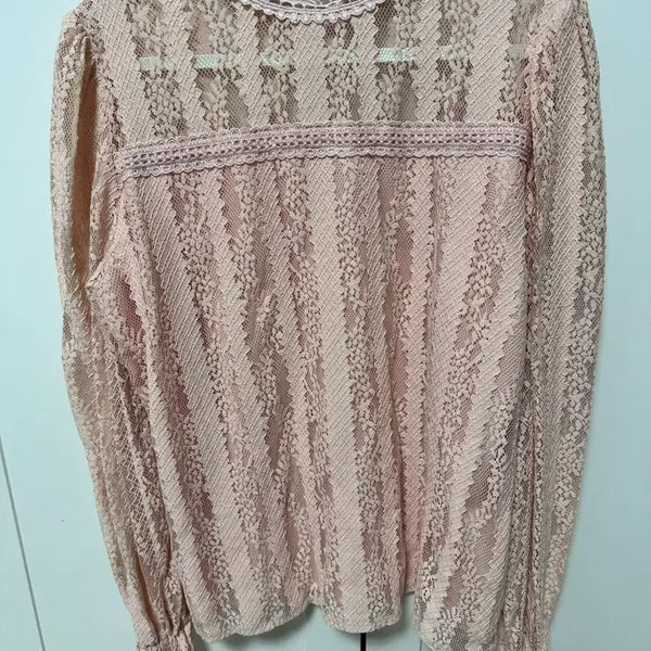 [BUNJANG] Bicini Lace Blouse / 바이씨니 레이스블라우스
